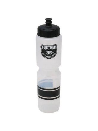 Soma Further 36oz Auto Valve Water Bottle, Clear/Black