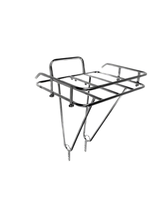 Velo Orange Velo Orange Porteur Front Rack: Polished Stainless Steel