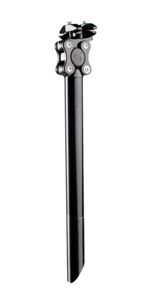 Cane Creek Cane Creek eeSilk Suspension Seatpost - Alloy 27.2 x 375mm 20mm Travel Black