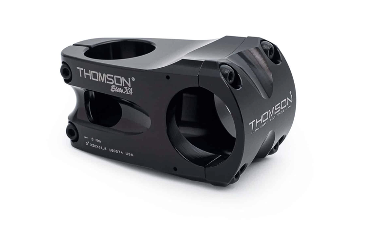 Thomson Thomson X4 Elite Stem Black 1 1/8 x  0 Degree