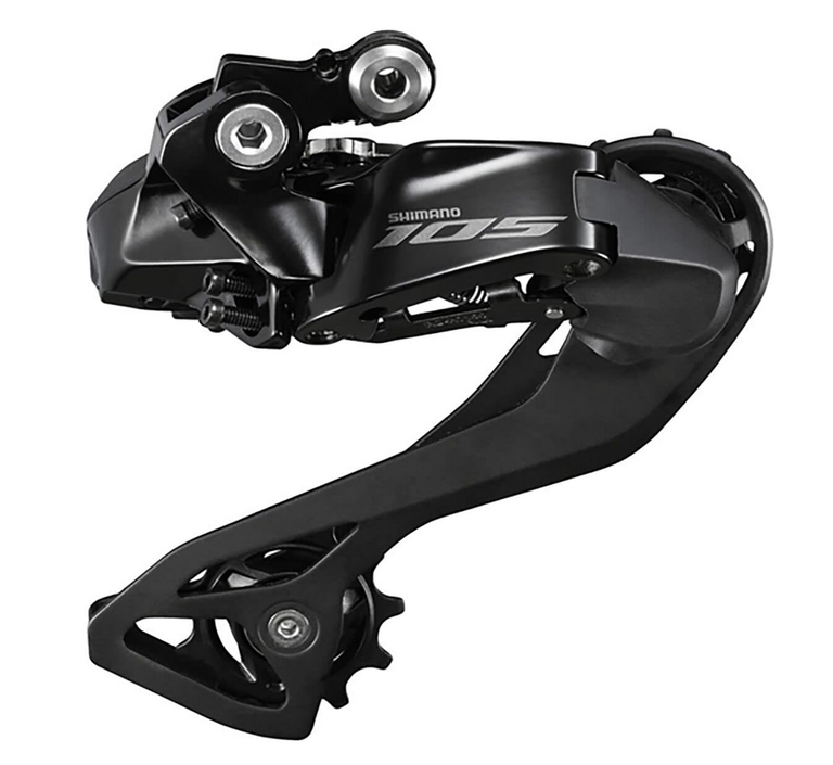 Shimano 105 RD-R7150E Di2 Rear Derailleur - 12-Speed, For 2x12 Speed, Direct Mount, Black