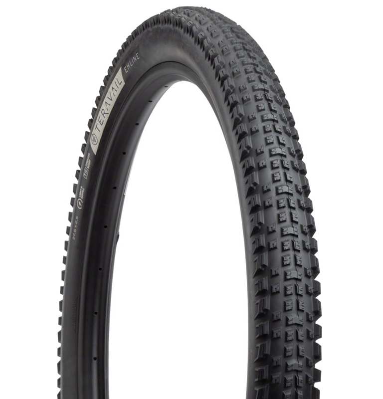 Teravail Ehline Tire - 27.5 x 2.5, Tubeless, Folding, Black, Light and Supple