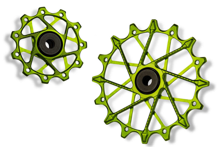 Garbaruk Garbaruk Rear Derailleur Pulleys for Shimano 11spd w/ Garbaruk Cage - 11t + 16t