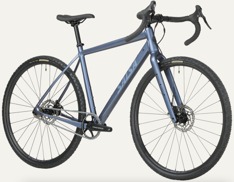 Salsa Salsa Stormchaser Single Speed Bike - 700c, Aluminum, Charcoal Blue, 54.5cm