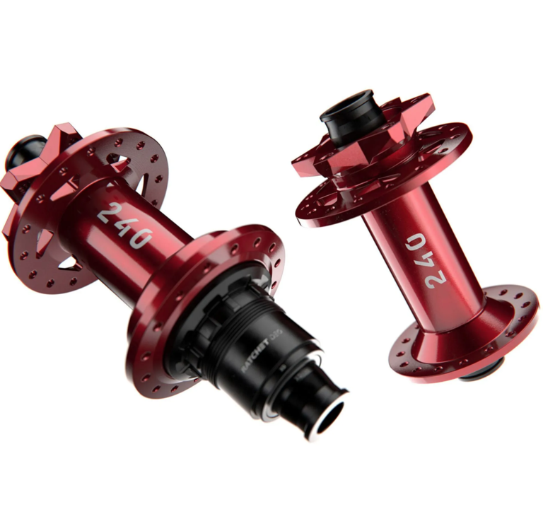 DT Swiss 240 HubSet- 32h Boost XD, Limited Edition RED