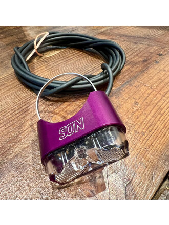 Schmidt Schmidt Seatpost Dynamo Taillight - Purple