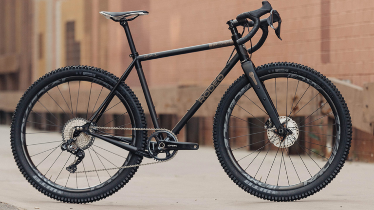 Rodeo Labs Rodeo Labs Flaanimal 5.0 Frameset - Naked w/ Black decals - 56cm