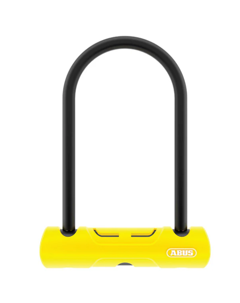 Abus Abus, 402  U-Lock, Key, 5.9''x6.3''  10mm, Yellow