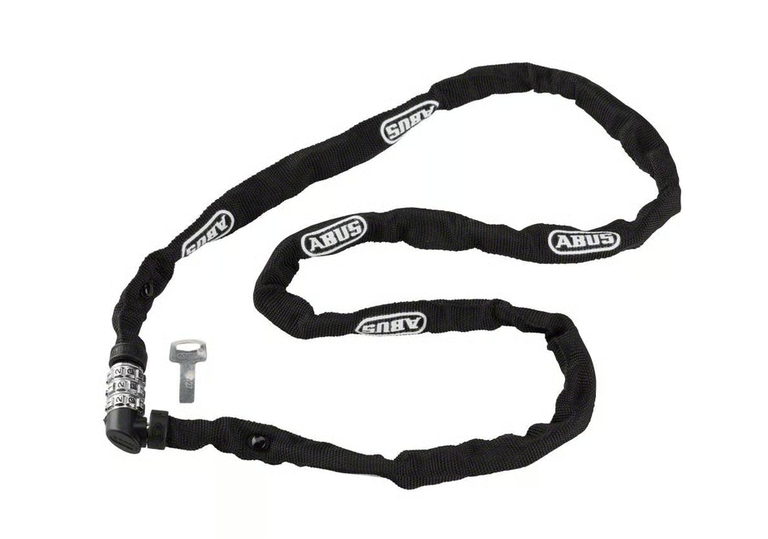 Abus Abus, 1200 Web, Chain Lock, Combo, 4mm, 110cm, 3.6', Black