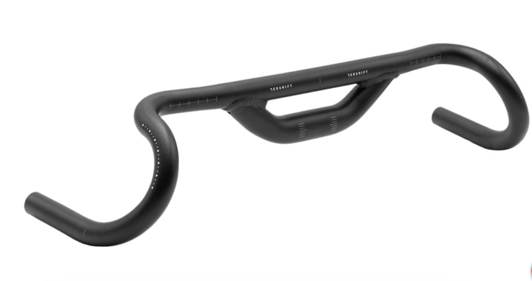 Redshift Top Shelf Road Drop Handlebar 31.8mm, 47cm, 50mm Rise