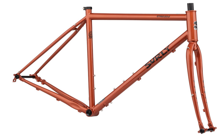 Surly Surly Straggler Frameset - 700c, Steel, Shaggy Carpet, 54cm