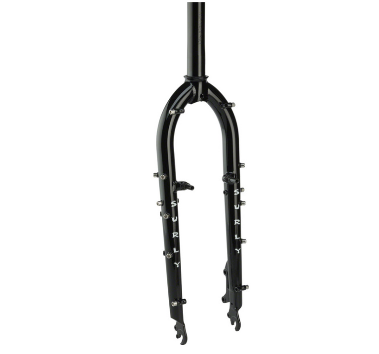 Surly Surly Troll Fork: 26" QR, 1-1/8" Straight Steerer, Black
