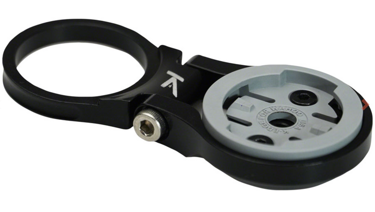 K-EDGE Adjustable Stem Mount for Wahoo Bolt and ELEMNT Computers: Black