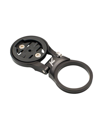 K-EDGE Adjustable Stem Mount for Garmin Quarter Turn Type Computers, Black