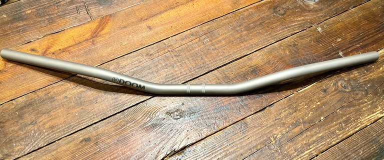 Doom Bars Doom Bars: Titanium Bikepacker's Delight, Media Blasted/Polished logo