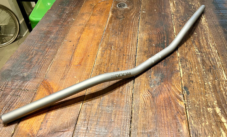 Doom Bars Doom Bars: Titanium Bikepacker's Delight, Media Blasted/Polished logo