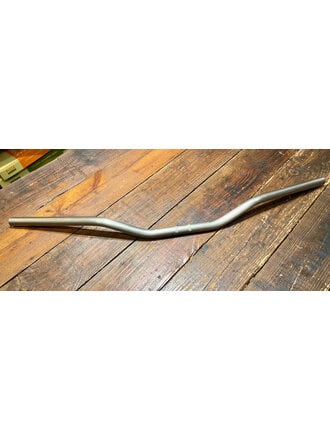 Doom Bars Doom Bars: Titanium Lucky Riser, 2" Rise, 14° Sweep, Raw finish