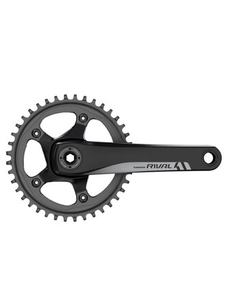 SRAM Rival 1 Crankset - 175mm, 10/11-Speed, 42t, 110 BCD, GXP Spindle Interface, Black