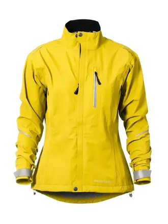 Showers Pass Women's Transit Jacket: Yelling Yellow, MD