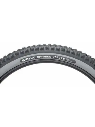 Surly Surly Dirt Wizard Tire - 27.5 x 2.8, Tubeless, Folding, Black/Slate, 60 tpi