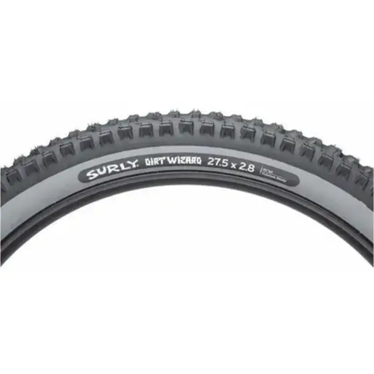 Surly Surly Dirt Wizard Tire - 27.5 x 2.8, Tubeless, Folding, Black/Slate, 60 tpi