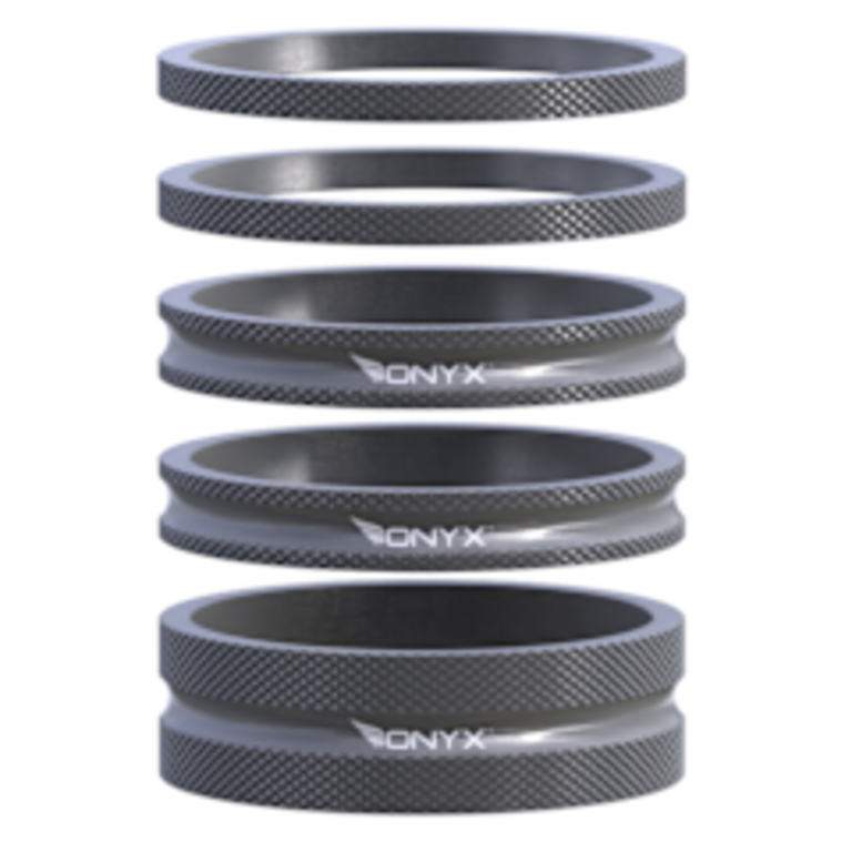 ONYX Racing Products Onyx Headset Spacer Kit, 1-1/8, 5 Piece