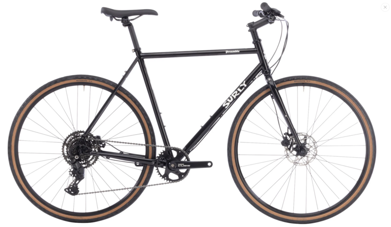 Surly Surly Preamble Flat Bar Bike - Hi-Viz Black
