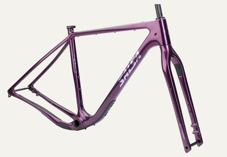 Salsa Salsa Cutthroat C Frameset - 29", Carbon, Deep Orchid, 60cm