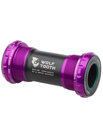 Wolf Tooth Wolf Tooth Bottom Bracket BSA 24mm for Shimano UV PURPLE