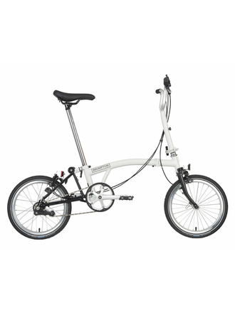 Brompton Brompton-Papyrus White-Mid Handlebar