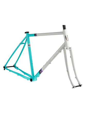 All-City All-City Gorilla Monsoon Frameset - Aqua Seafoam, 650b 55