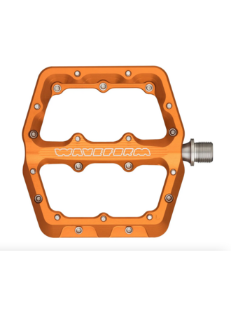 Wolf Tooth Wolf Tooth Waveform Aluminum Pedals - Small/Orange