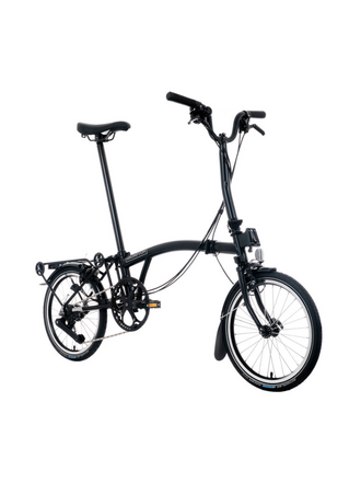 Brompton Brompton C Line w/Roller Rack 12 Speed-MID--Black