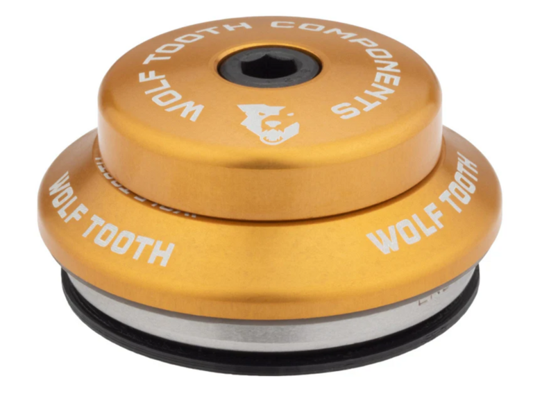 Wolf Tooth Wolf Tooth Premium Headset Upper IS42/28.6-7mm Stack-Gold