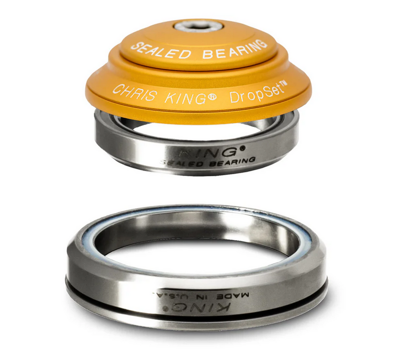 Chris King Chris King Headset IS, DropSet 2, 42/52 45 Matte Gold 50th
