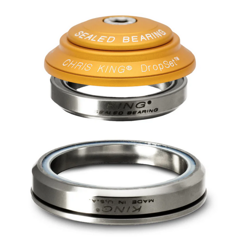 Chris King Chris King Dropset3-41/52 36 deg. Matte Gold 50th