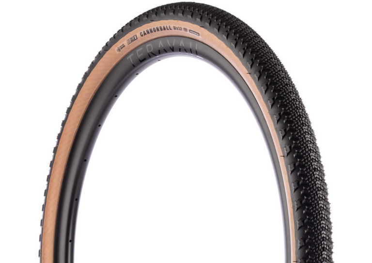 Teravail Cannonball Tire - 32 x 2.2, Tubeless, Folding, Black, Light and Supple, Superstructure, Fast Plus Compound