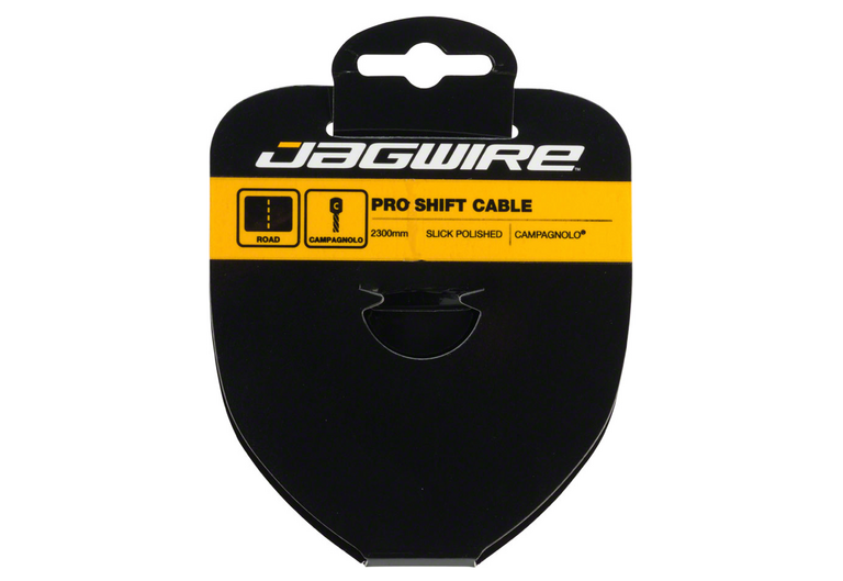 Jagwire Pro Shift Cable - 1.1 x 2300mm, Polished Slick Stainless Steel, For Campagnolo