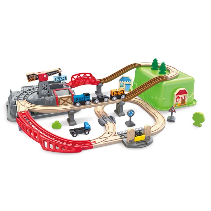 hape emergency services vehicle playset
