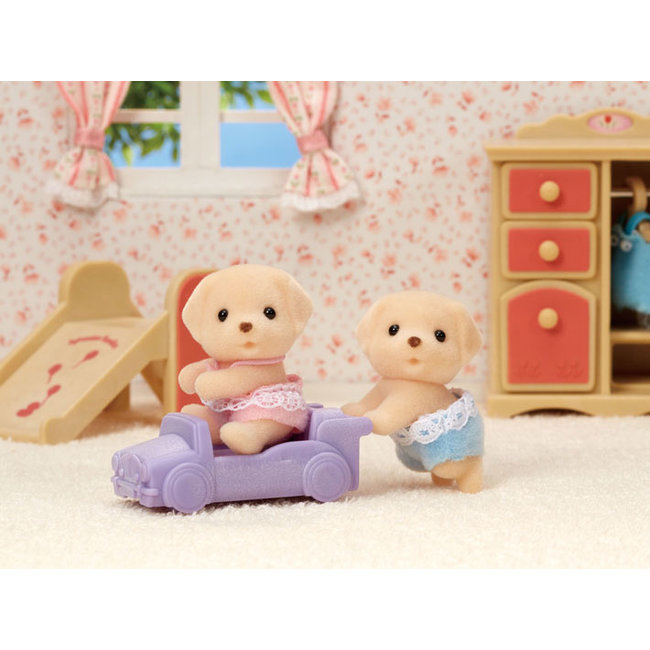 calico critters yellow labrador twins