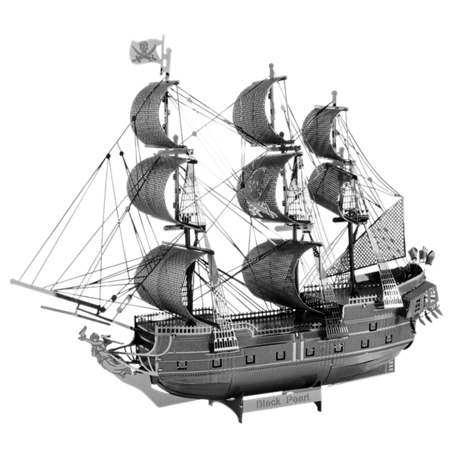 black pearl toy ship