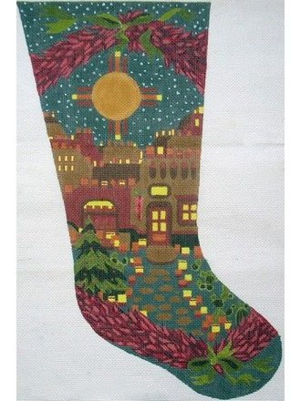 Peter Ashe PAST44 Luminarias  w/Chili Wreath