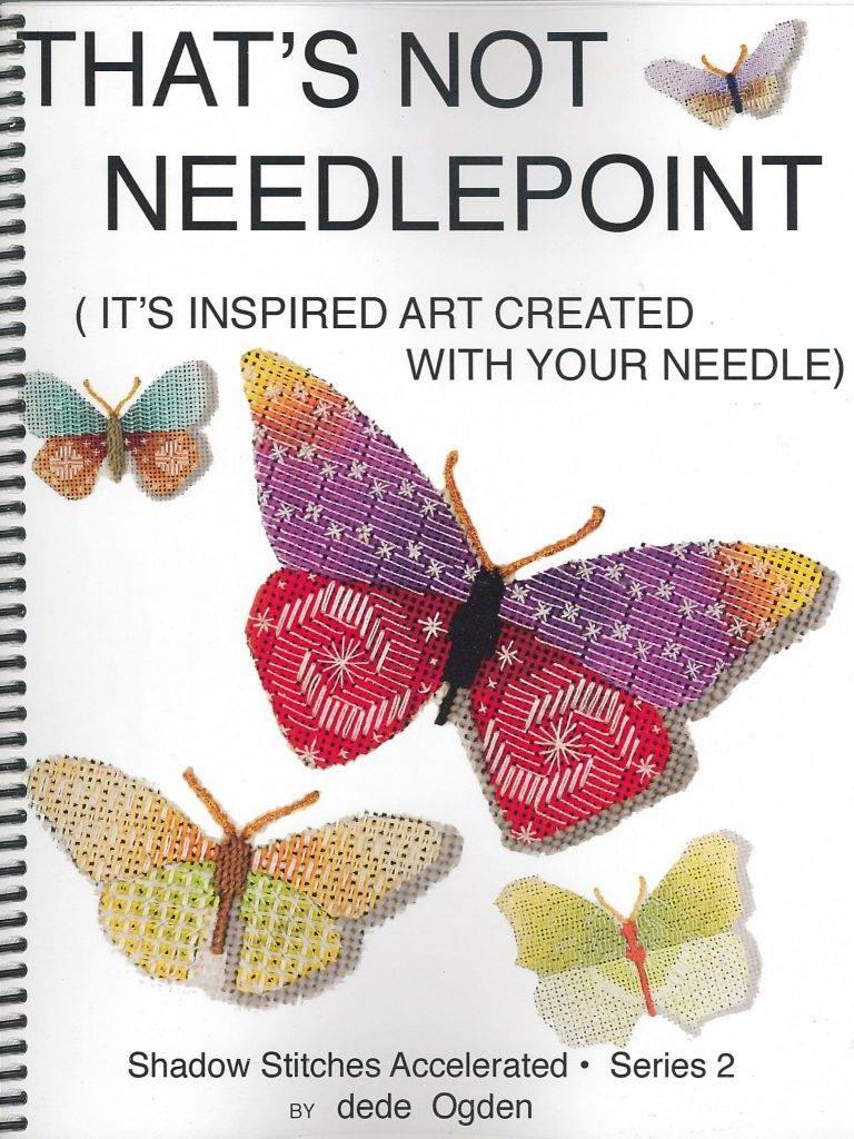 NeedlepointUS: Dash Away All - Stitch Painted Needlepoint