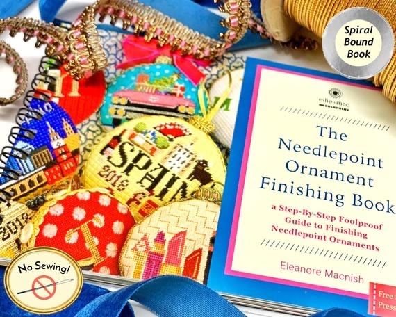 Needlepoint Ornament Finishing Book - Twisted Stitches Needlepoint, LLC