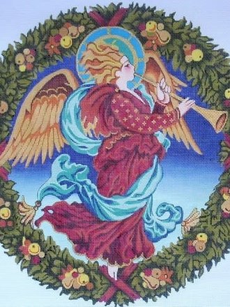 Peter Ashe PAX06 Della Robbia Angel Wreath
