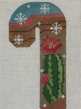 CH590 Cactus in Bloom Candy Cane