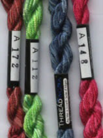 ThreadWorX Overdyed Soie d' Alger A100-A199