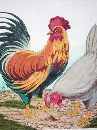 Peter Ashe PAN02 Rooster & Hen