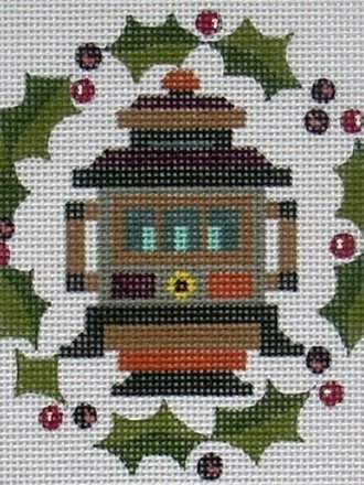 Peter Ashe PASF09 Cable Car Ornament