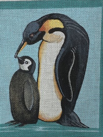 Peter Ashe PAN26 Penguin Mother & Child
